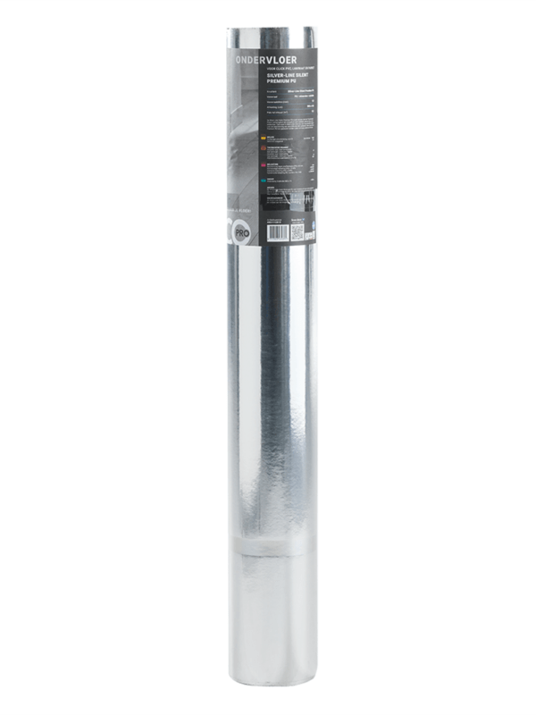Co-pro Silver-Line Silent Premium PU Ondervloer dikte 1,8mm - 8,5m²