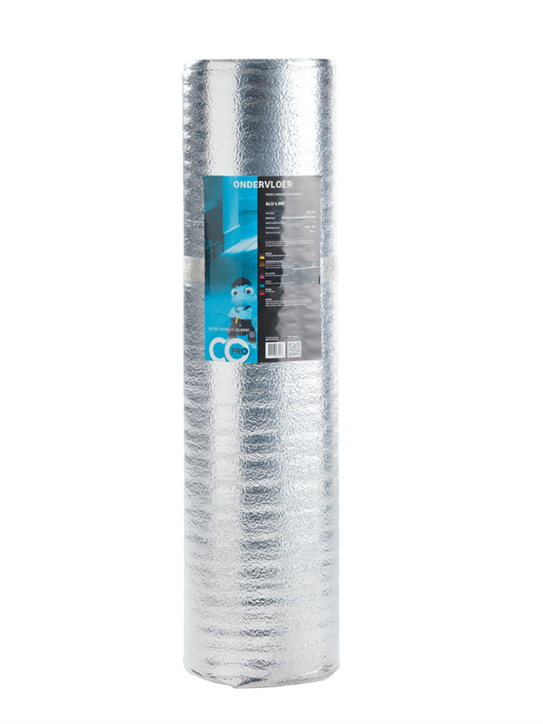 Co-Pro Alu-line Ondervloer dikte 3mm - 15m²