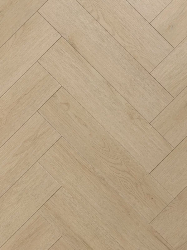 Floer Hybride Laminaat Visgraat - Crèmewit Eiken