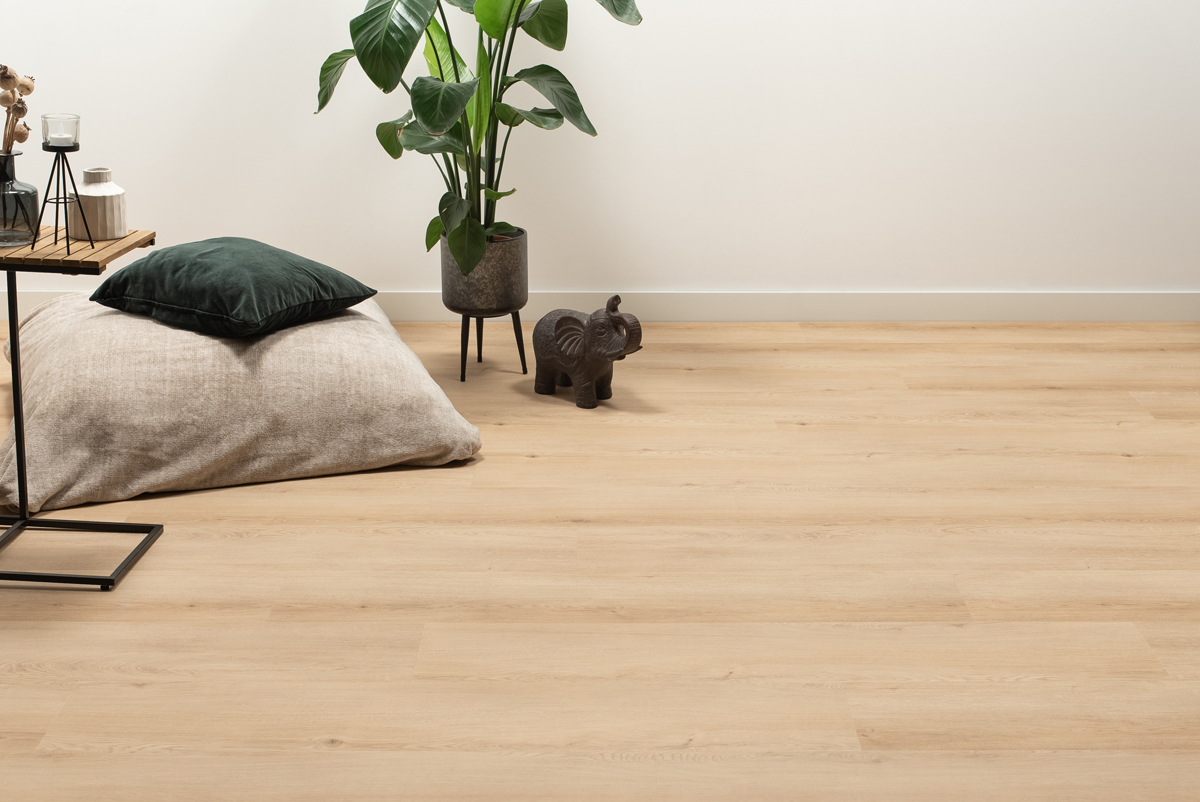 Floer-Natuur-Click-PVC-vloer-Cilento-Creme-sfeer-front.webp
